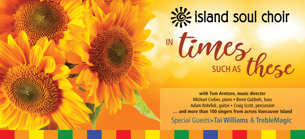 Island Soul Choir concert flyer